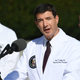 White House physician Sean Conley updating the nation on the plague president’s health on October 5, 2020.